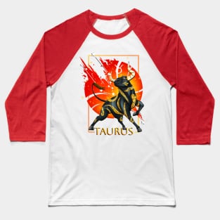 The Raging Taurus- Zodiac Sign - Earth Sign Baseball T-Shirt